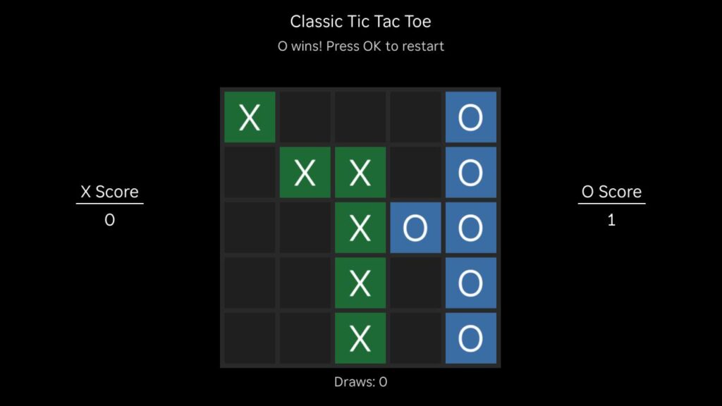 Classic Tic-Tac-Toe 07