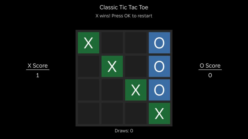 Classic Tic-Tac-Toe 08